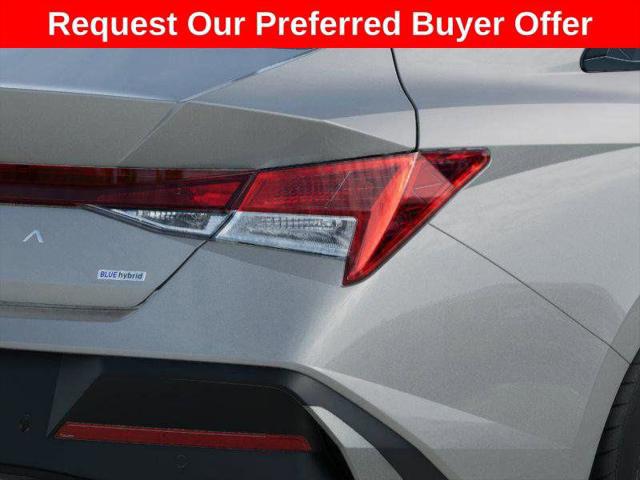 2026 Hyundai Elantra Hybrid Blue