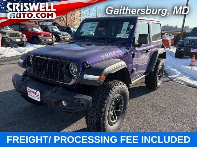2026 Jeep Wrangler WRANGLER 2-DOOR WILLYS 2026 Jeep Wrangler WRANGLER 2-DOOR WILLYS