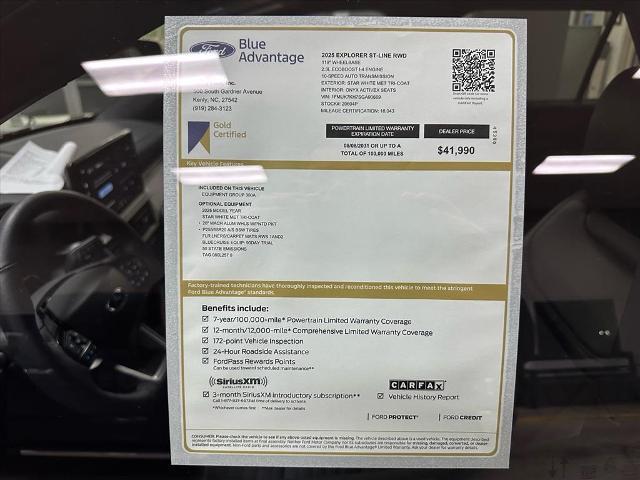 2025 Ford Explorer ST-Line