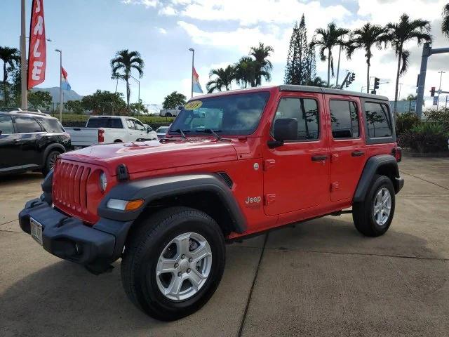 2018 Jeep Wrangler Unlimited Sport S 4x4