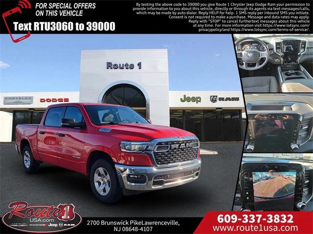 2025 RAM 1500 Big Horn Crew Cab 4x4 57 Box 2025 RAM 1500 Big Horn Crew Cab 4x4 57 Box