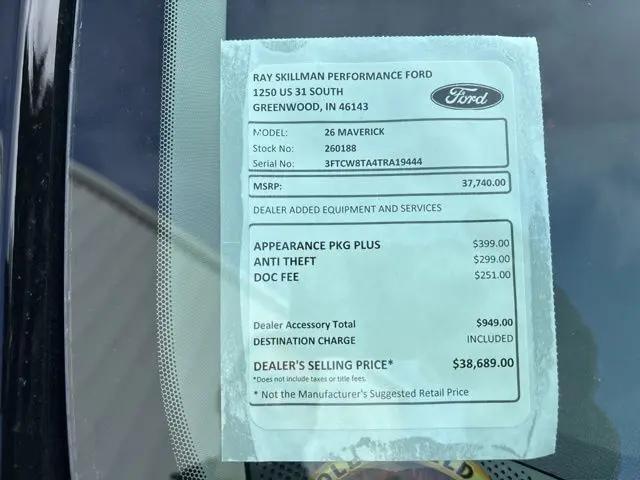 2026 Ford Maverick Lobo Standard
