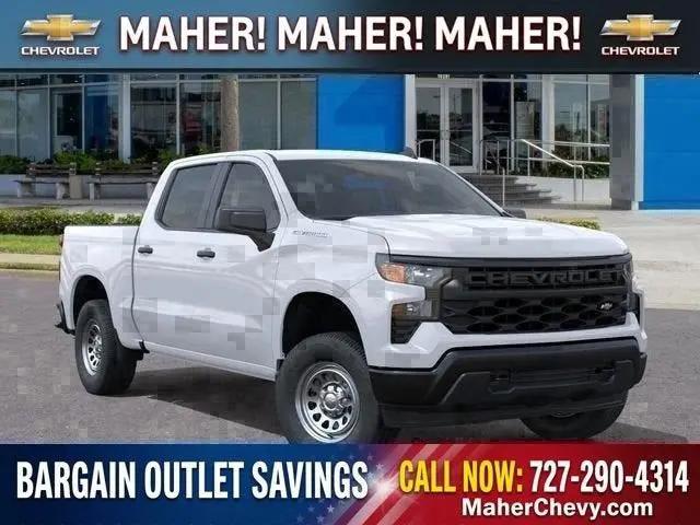 2026 Chevrolet Silverado 1500 2WD Crew Cab Short Bed WT