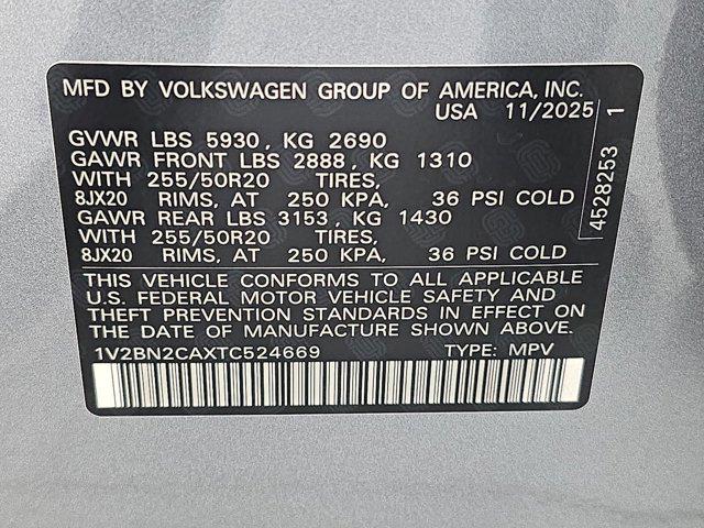 2026 Volkswagen Atlas SEL