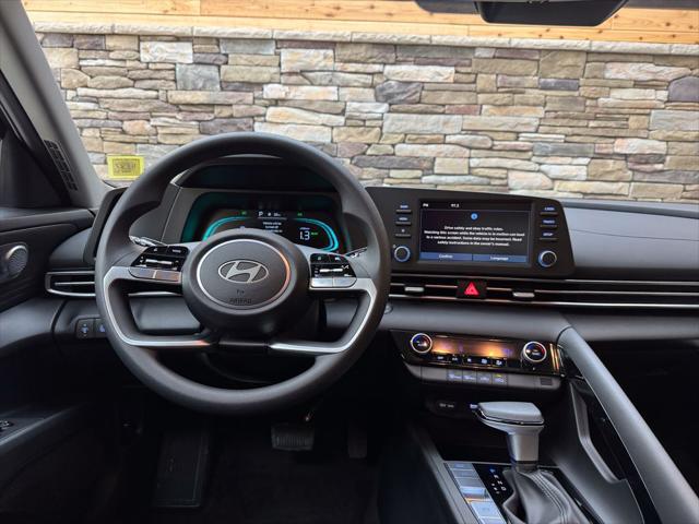 2026 Hyundai Elantra Hybrid Blue