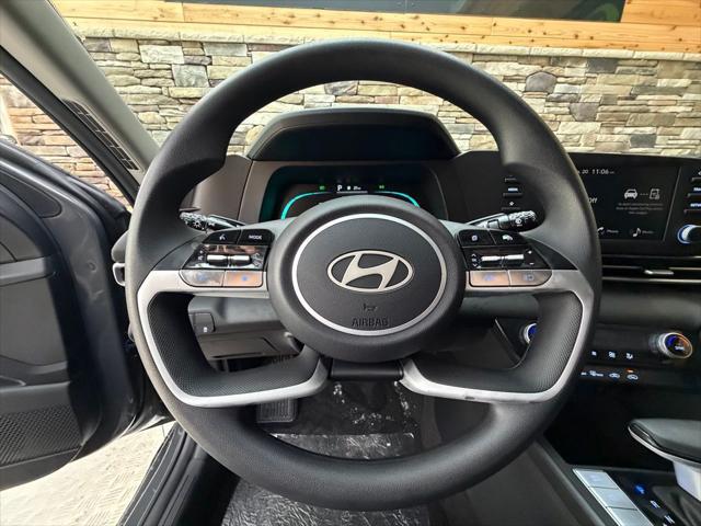 2026 Hyundai Elantra Hybrid Blue