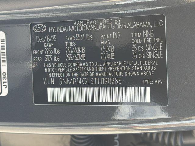 2026 Hyundai Santa Fe SE