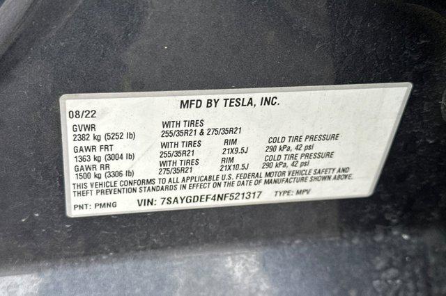 2022 Tesla Model Y Performance Dual Motor All-Wheel Drive