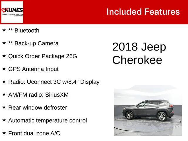 2018 Jeep Cherokee Limited 4x4