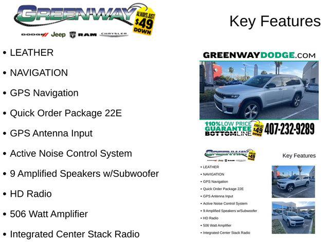 2022 Jeep Grand Cherokee L Limited 4x2