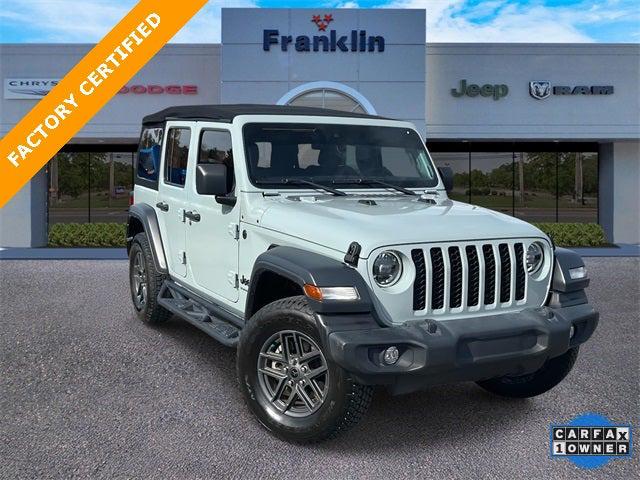 2024 Jeep Wrangler 4-Door Sport S 4x4