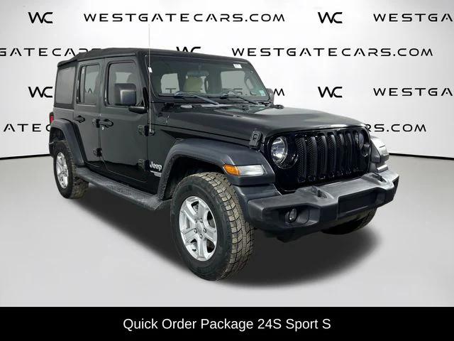 2018 Jeep Wrangler Unlimited Sport S 4x4