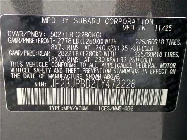 2026 Subaru Outback Premium