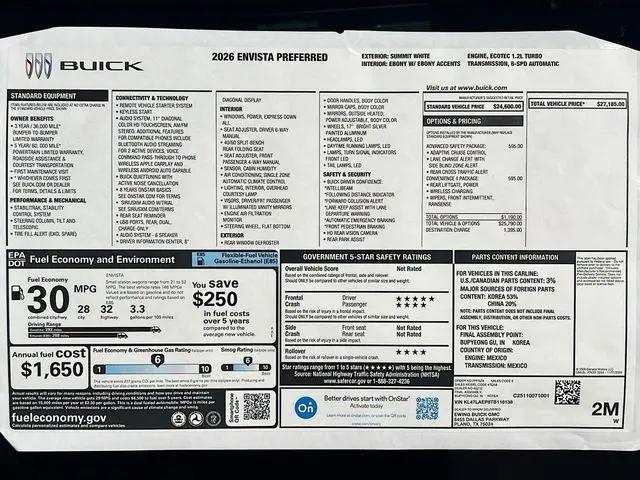 2026 Buick NV Preferred FWD