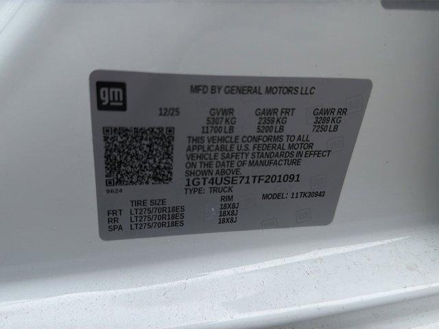 2026 GMC Sierra 3500HD Crew Cab, Long Bed, Pro Dual Rear Wheel, 4WD