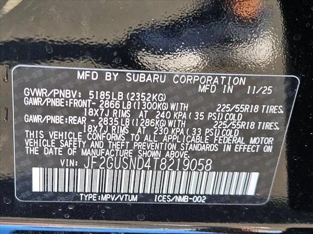 2026 Subaru Crosstrek Limited