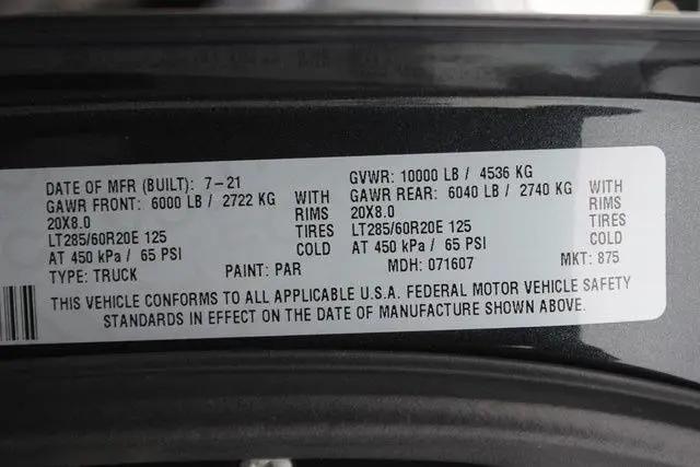 2021 Jeep Ram 2500 Laramie Crew Cab 4x4 6'4" Box