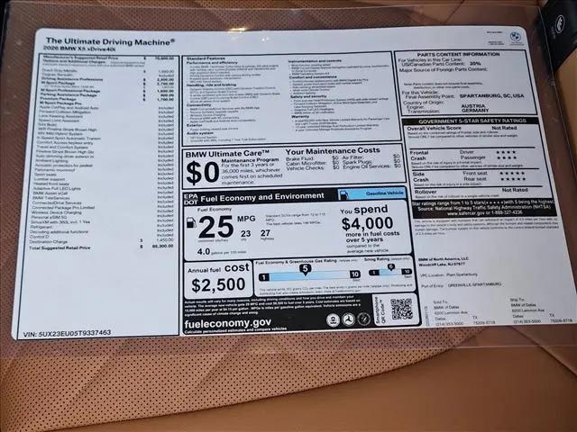 2026 BMW X5 xDrive40i