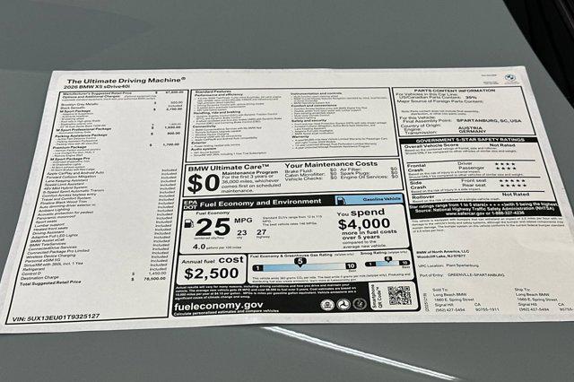 2026 BMW X5 sDrive40i