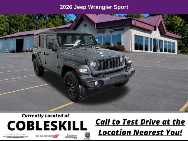 2026 Jeep Wrangler 4-Door Sport 4x4 for sale in Cobleskill, NY