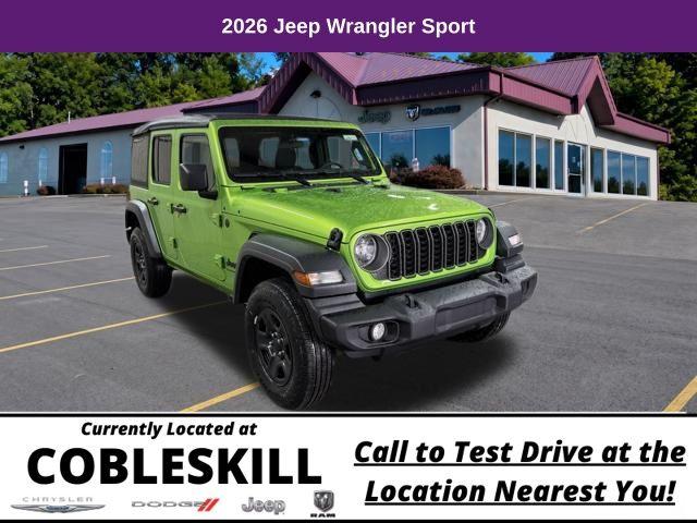 2026 Jeep Wrangler 4-Door Sport 4x4 for sale in Cobleskill, NY