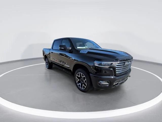 New 2026 Diamond Black Crystal Pearl-Coat Exterior Paint RAM LARAMIE image 2