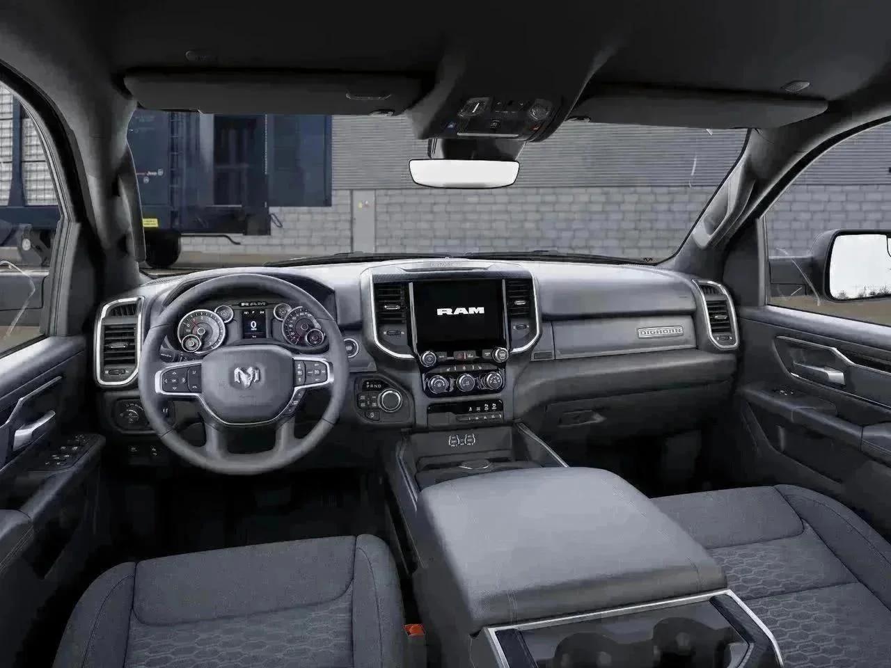New 2026 Diamond Black Crystal Pearl-Coat Exterior Paint RAM Big Horn/Lone Star image 14