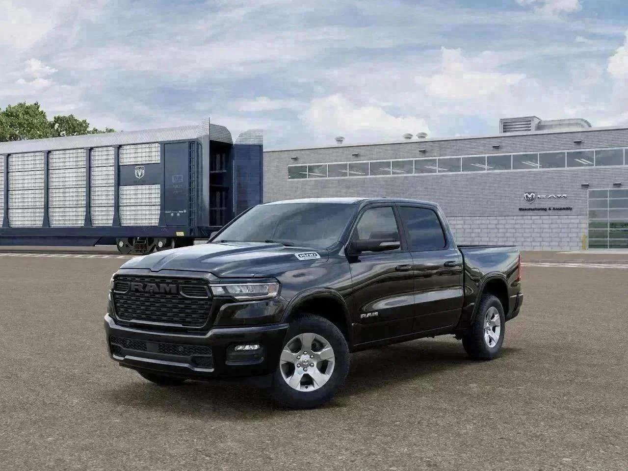 New 2026 Diamond Black Crystal Pearl-Coat Exterior Paint RAM Big Horn/Lone Star image 27
