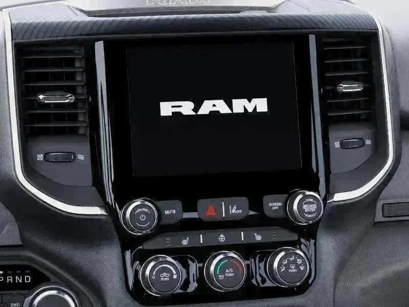 New 2026 Diamond Black Crystal Pearl-Coat Exterior Paint RAM Big Horn/Lone Star image 44