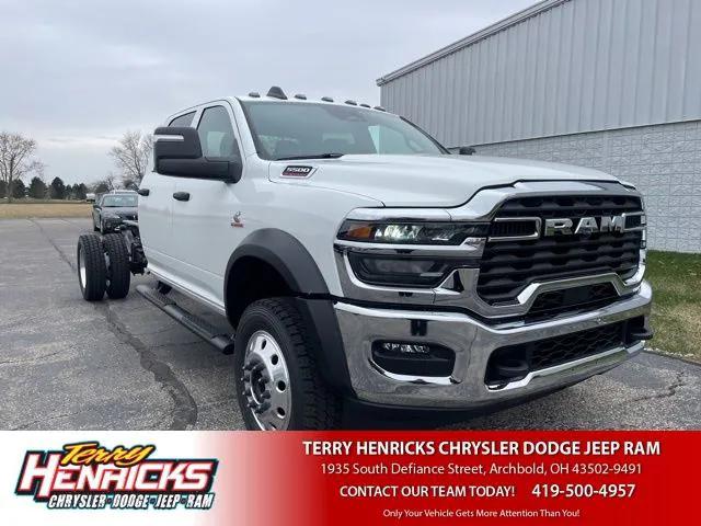 2026 RAM Ram 5500 Chassis Cab RAM 5500 TRADESMAN CHASSIS CREW CAB 4X4 84 CA