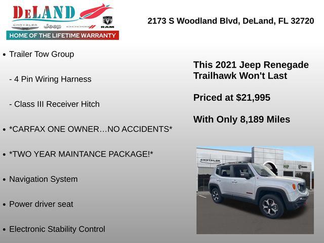 2021 Jeep Renegade Trailhawk 4X4