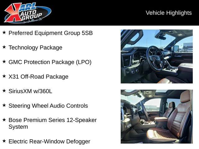 2024 GMC Sierra 3500HD 4WD Crew Cab Standard Bed Denali Ultimate