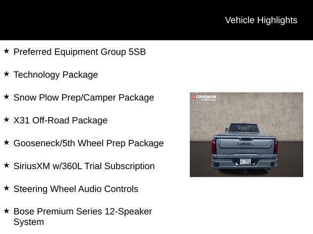 2025 GMC Sierra 2500HD 4WD Crew Cab Standard Bed Denali Ultimate