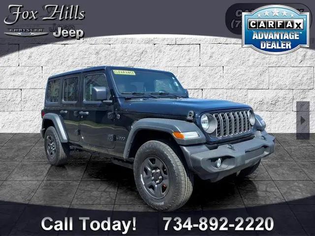 2026 Jeep Wrangler 4-Door Sport for sale in Plymouth, MI