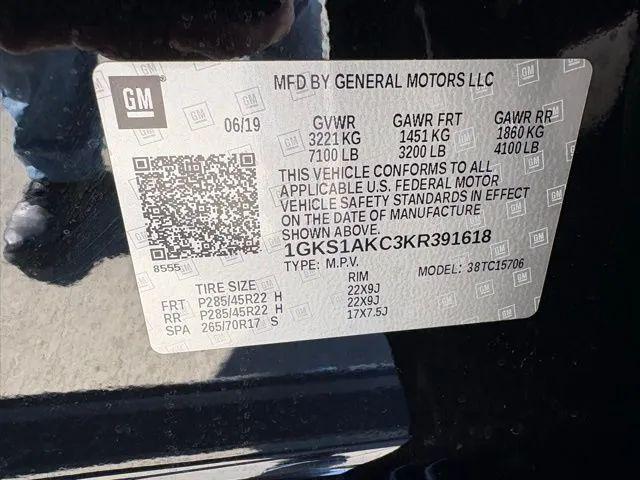 2019 GMC Yukon SLE