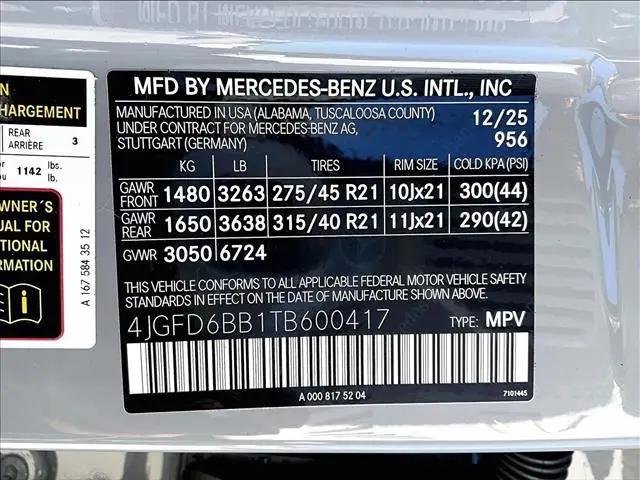 2026 Mercedes-Benz AMG GLE 53 4MATIC+