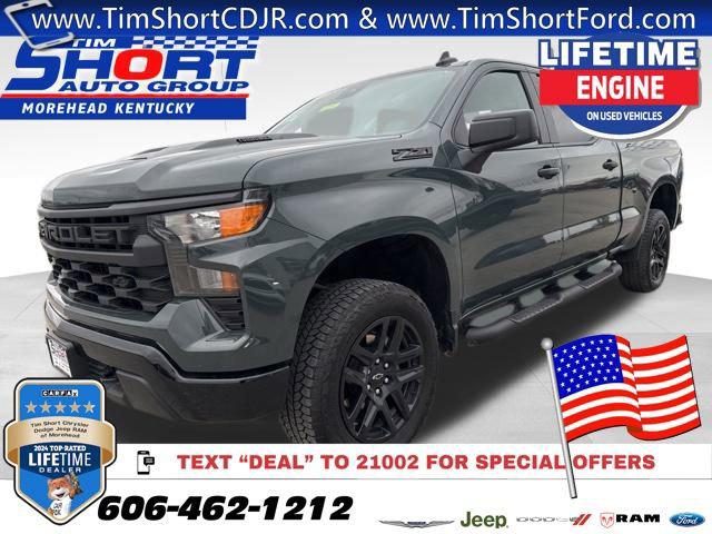 2025 Chevrolet Silverado 1500 4WD Crew Cab Standard Bed Custom Trail Boss 2025 Chevrolet Silverado 1500 4WD Crew Cab Standard Bed Custom Trail Boss