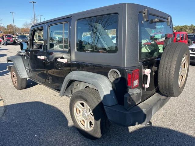 2016 Jeep Wrangler Unlimited Sport