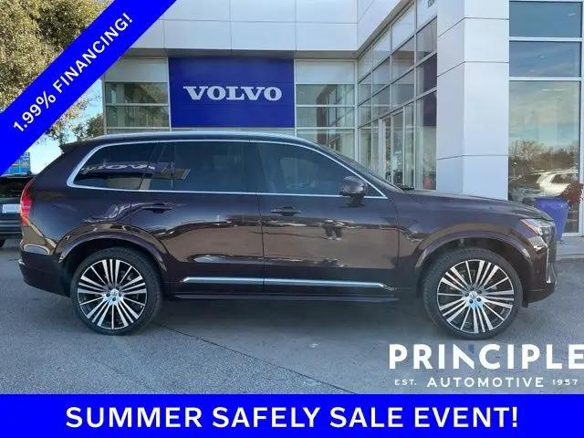 2026 Volvo XC90 Ultra, B6 AWD Gas (mild hybrid), Gasoline, Bright, 6 Seats