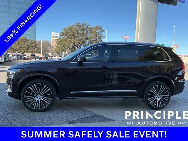 2026 Volvo XC90 Ultra, B6 AWD Gas (mild hybrid), Gasoline, Bright, 6 Seats