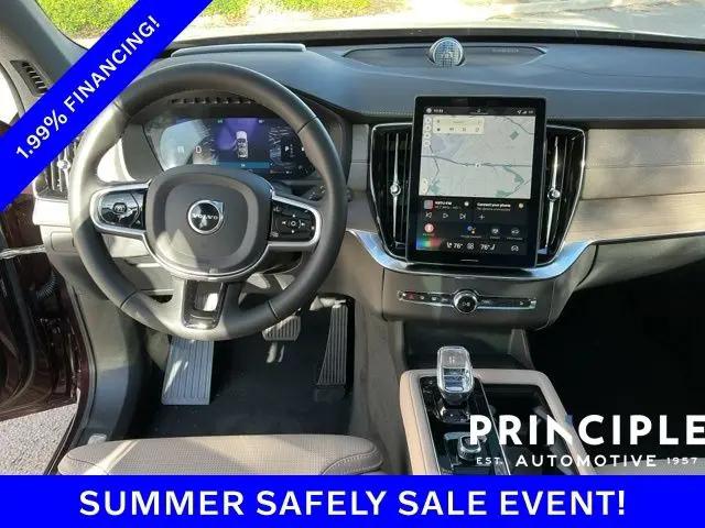 2026 Volvo XC90 Ultra, B6 AWD Gas (mild hybrid), Gasoline, Bright, 6 Seats