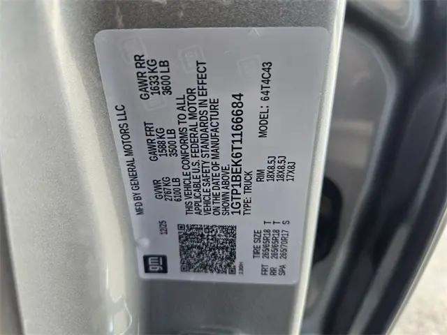 2026 GMC Canyon Elevation, RWD