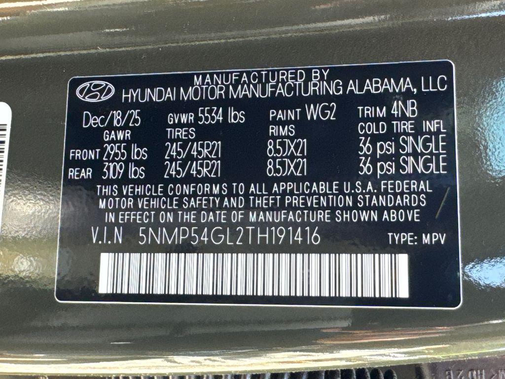 2026 Hyundai Santa Fe Calligraphy - Photo 36