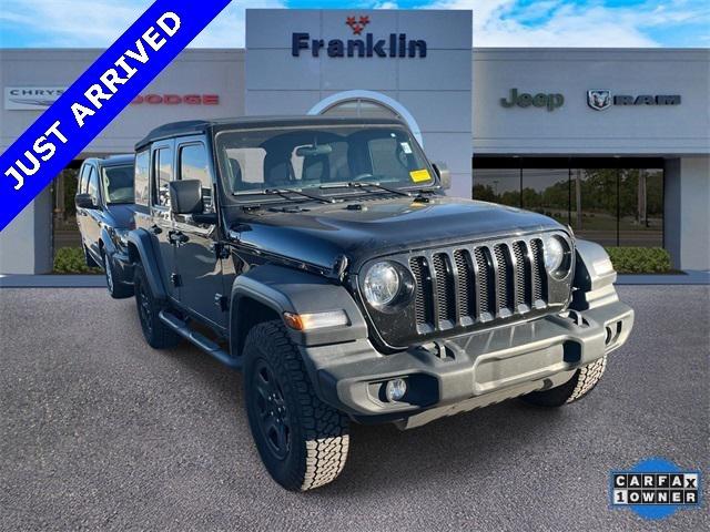 2023 Jeep Wrangler 4-Door Sport 4x4 2023 Jeep Wrangler 4-Door Sport 4x4