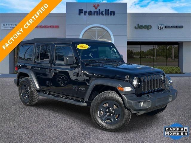 2023 Jeep Wrangler 4-Door Sport 4x4 2023 Jeep Wrangler 4-Door Sport 4x4