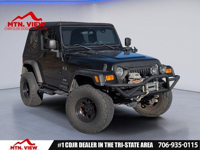 2006 Jeep Wrangler X 2006 Jeep Wrangler X