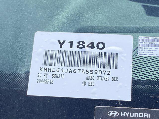 2026 Hyundai Sonata SEL Sport