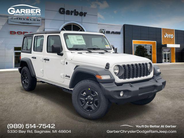 2026 Jeep Wrangler 4-Door Sport 4x4 for sale in Saginaw, MI