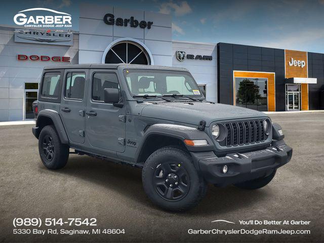 2026 Jeep Wrangler 4-Door Sport 4x4 for sale in Saginaw, MI