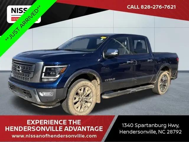 2023 Nissan Titan Crew Cab Platinum Reserve 4x4 for sale in Hendersonville, NC